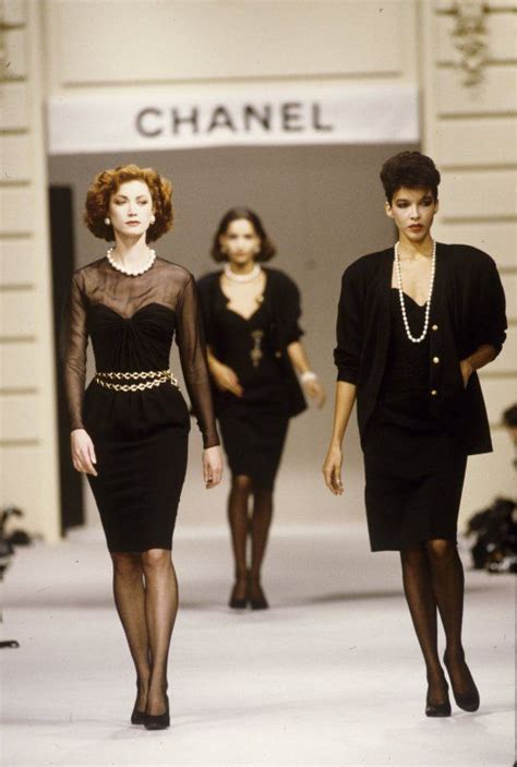 80s chanel|karl Lagerfeld famous looks.